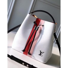 Louis Vuitton NéoNoé Bucket M52163 White Epi Leather 2018