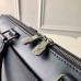 Louis Vuitton Men's Oliver Briefcase in Epi Leather M51690 Blue Marine 2018