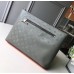 Louis Vuitton Men's Pochette Cosmos Clutch M63240 Monogram Titanium 2018