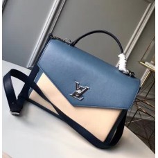 Louis Vuitton Mylockme Top Handbag M51415 Blue 2018