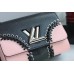 Louis Vuitton Twist MM Bag in Epi Leather M54079 Black 2018