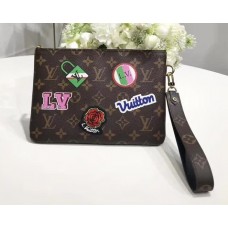 M44448 Louis Vuitton 2019 Monogram Galaxy Pochette Voyage MM