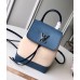 Louis Vuitton Lockme Mini Backpack M55017 Blue Jean/Light Grey 2018