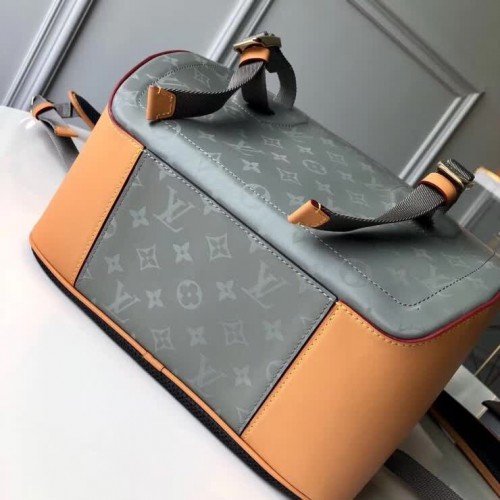 LOUIS VUITTON Monogram Titanium Backpack GM 585228