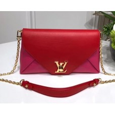 Louis Vuitton Love Note Chain Clutch M54501 Red/Pink 2018