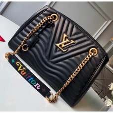 Louis Vuitton New Wave Chain Tote Bag M51496 Black 2018