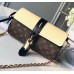 Louis Vuitton Epi Leather and Monogram Canvas Glasses Case Bag M44158 Banane 2018