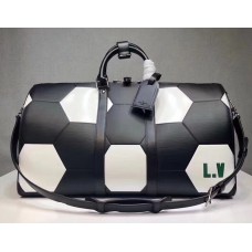 Louis Vuitton FIFA World Cup Keepall Bandoulière 50 Travel Bag M52187 Noir 2018