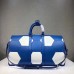 Louis Vuitton FIFA World Cup Keepall Bandoulière 50 Travel Bag M52120 Bleu 2018