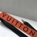 Louis Vuitton Logo Bandouliere Shoulder Strap J02427 Orange/Black