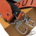 Louis Vuitton Logo Bandouliere Shoulder Strap J02427 Orange/Black