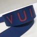 Louis Vuitton Logo Bandouliere Shoulder Strap J02390 Navy Blue