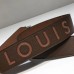 Louis Vuitton Logo Bandouliere Shoulder Strap J02391 Marron