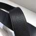 Louis Vuitton Logo Bandouliere Shoulder Strap J02392 Noir