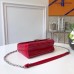 Louis Vuitton Twist MM Bag in Embossed Leather M50280 Red 2018