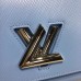 Louis Vuitton Twist MM Bag in Epi Leather M50280 Blue 2018