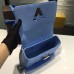 Louis Vuitton Twist MM Bag in Epi Leather M50280 Blue 2018