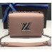 Louis Vuitton Twist MM Bag in Epi Leather M50280 Nude 2018