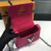 Louis Vuitton Twist PM Bag in Epi Leather M50332 Hot Pink 2018