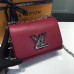 Louis Vuitton Twist PM Bag in Epi Leather M50332 Burgundy 2018