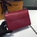 Louis Vuitton Twist PM Bag in Epi Leather M50332 Burgundy 2018