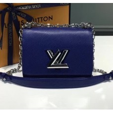Louis Vuitton Twist PM Bag in Epi Leather M50332 Navy Blue 2018