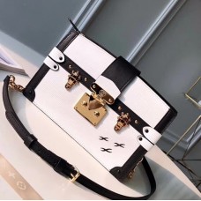Louis Vuitton Trunk Clutch in Epi leather M52151 White 2018
