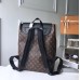 Louis Vuitton Monogram Macassar Canvas Palk Backpack M40637 2016