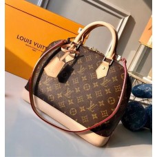 Louis Vuitton Alma MM Top Handle Bag M53153 Monogram Canvas 2018