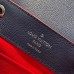 Louis Vuitton Calf Leather Lockme Backpack M43879 Marine Blue 2018