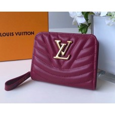 Louis Vuitton New Wave Zippy Short Wallet M63789 Burgundy