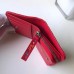 Louis Vuitton New Wave Zippy Short Wallet M63790 Red