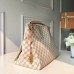 Louis Vuitton Artsy MM Top Handle Bag N41174 Damier Azur Canvas 2017