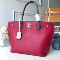 Louis Vuitton Lockme Cabas Tote M55028 Red 2018