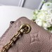 Louis Vuitton Vavin PM Shoulder Bag in Monogram Empreinte Leather M43931 Beige 2018