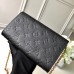 Louis Vuitton Chain Wallet in Monogram Empreinte Leather M63398 Black 2018