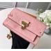 Louis Vuitton Chain Wallet in Monogram Empreinte Leather M63399 Pink 2018