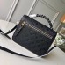 Louis Vuitton Pochette Metis Messenger Top Handle Bag M43942 Black Monogram Empreinte Leather 2018