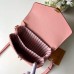 Louis Vuitton Pochette Metis Messenger Top Handle Bag M43941 Pink Monogram Empreinte Leather 2018