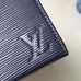 Louis Vuitton Bleecker Box Top Handle Bag in Epi Leather M52466 Dark Blue 2018