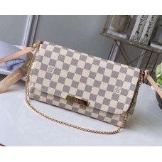 Louis Vuitton Favorite MM in Damier Azur Canvas N41275 2018