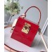 Louis Vuitton Bleecker Box Top Handle Bag in Monogram Vernis Leather M52464 Red 2018
