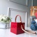 Louis Vuitton Bleecker Box Top Handle Bag in Monogram Vernis Leather M52464 Red 2018