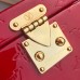 Louis Vuitton Bleecker Box Top Handle Bag in Monogram Vernis Leather M52464 Red 2018