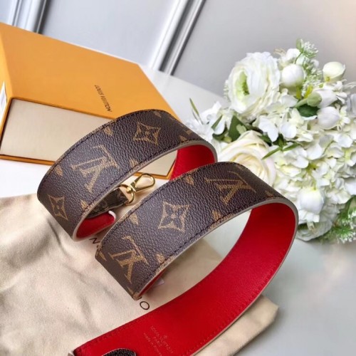 LOUIS VUITTON Monogram Bandouliere Shoulder Strap Red 1211585