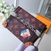 Louis Vuitton Petite Malle Mini Box Clutch/Bag Charm Monogram