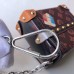 Louis Vuitton Petite Malle Mini Box Clutch/Bag Charm Monogram