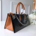 Louis Vuitton Sac Tricot Bag Monogram Vernis Leather Black M44371 2019