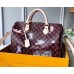 Louis Vuitton Catogram Monogram Canvas Speedy 30 Bandouliere Bag M44401 Brown 2018