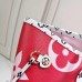 Louis Vuitton Monogram Canvas Neverfull MM Tote Bag M44567 Red/White/Pink 2019